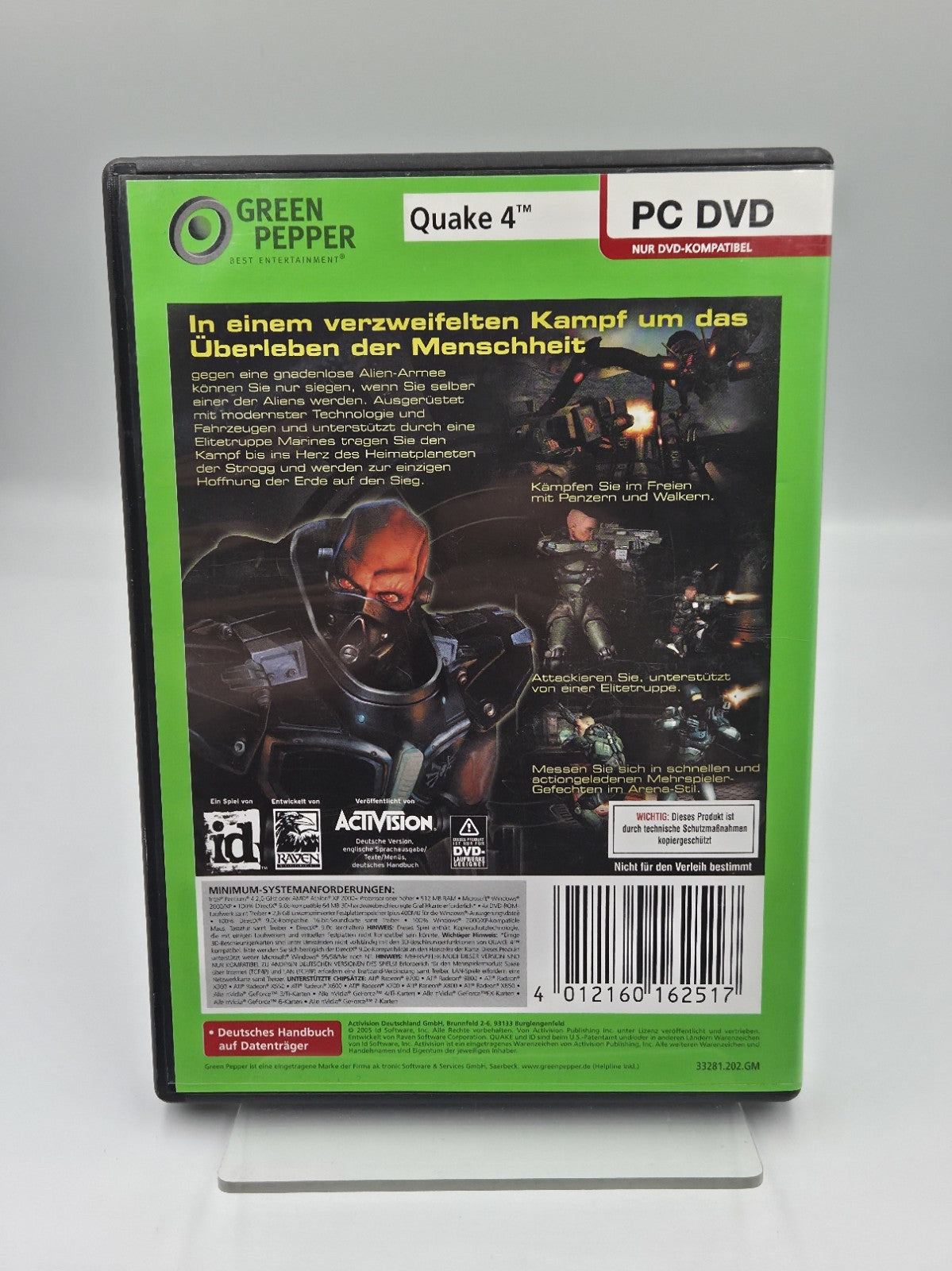 PC-CD Rom Spiel Quake 4 mit OVP