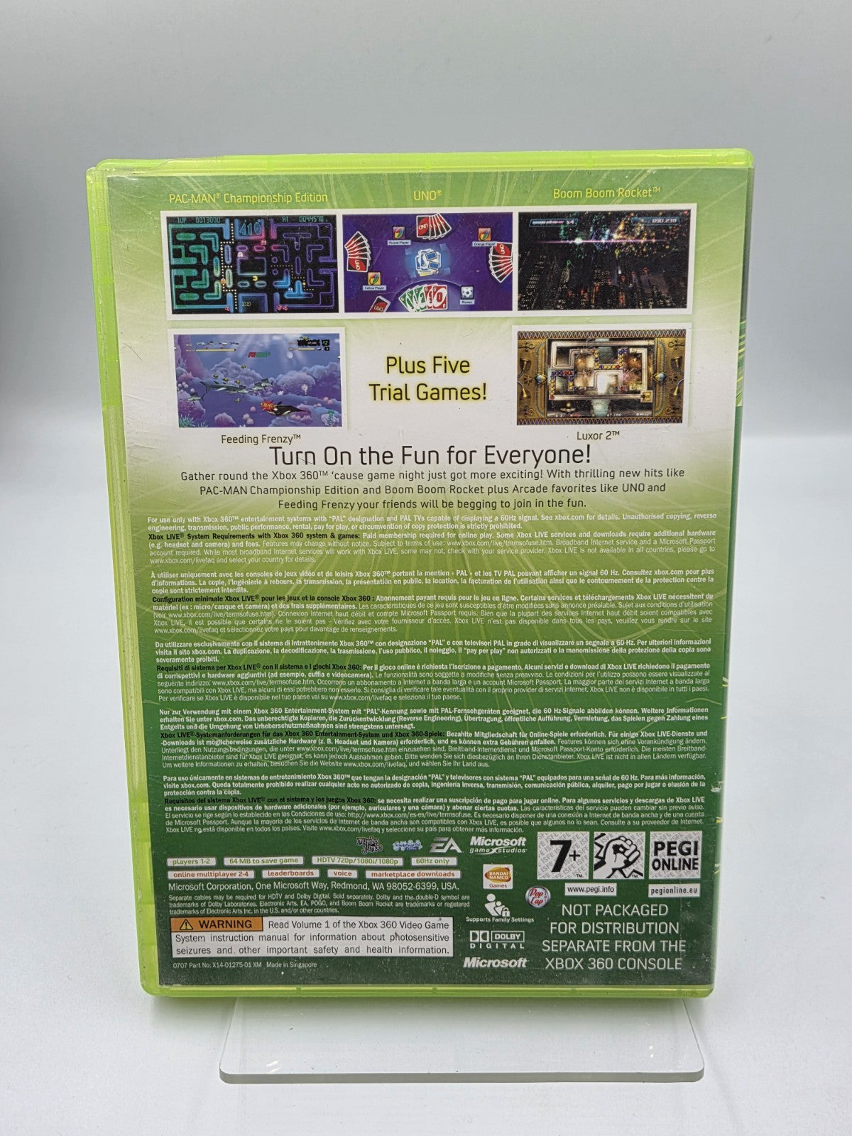 XBOX360 Spiel XBOX Live Arcade Compilation Disc mit OVP Multilingual