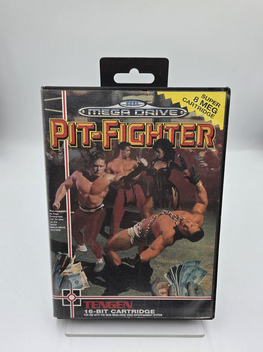 Sega Mega Drive Spiel Pit-Fighter mit OVP und Anleitung Multilingual 
