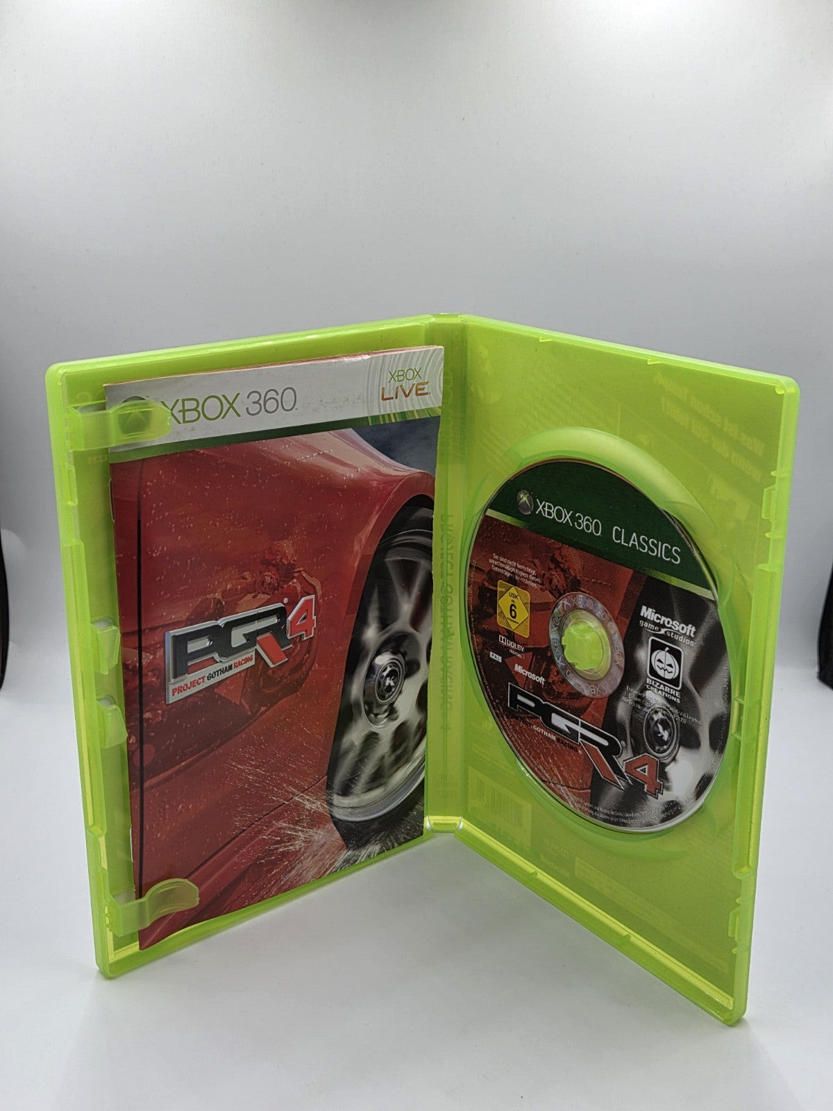 XBOX360 Spiel Project Gotham Racing 4 mit OVP und Anleitung Deutsch 