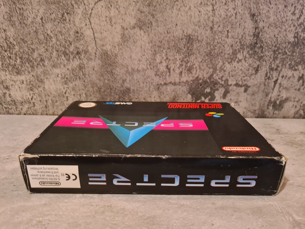 SNES Super Nintendo Spectre mit OVP und Anleitung FRG - T-Retro-Games 