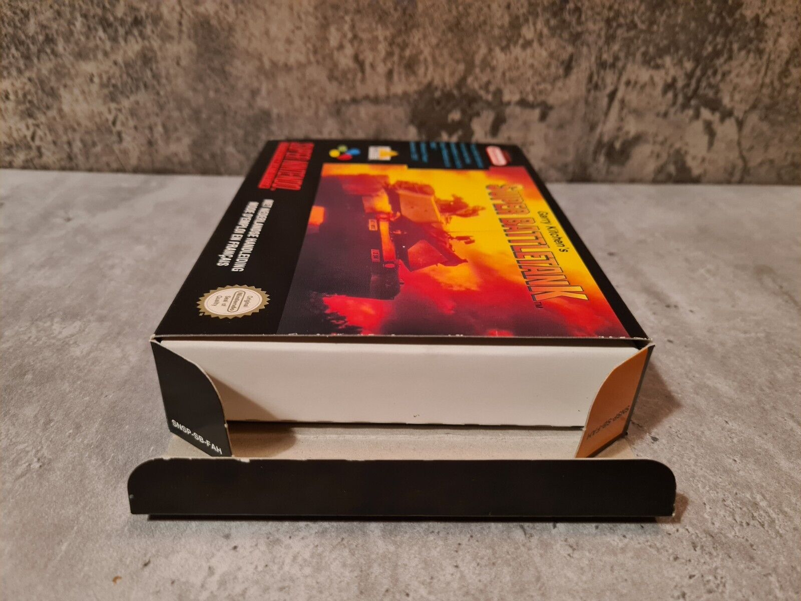 SNES Super Nintendo Super Battletank mit OVP und Anleitung FAH - T-Retro-Games 