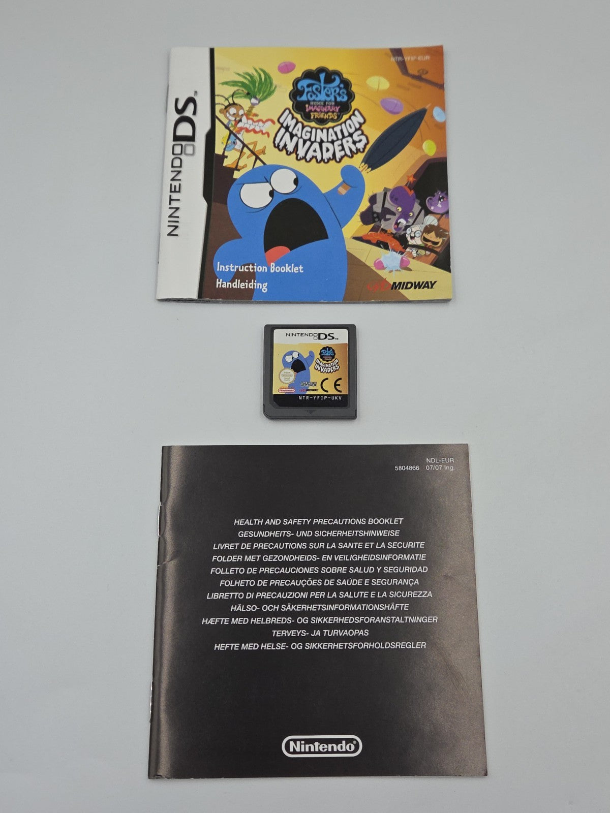 Nintendo DS Foster's Home for Imaginary Friends mit OVP und Anleitung EUR