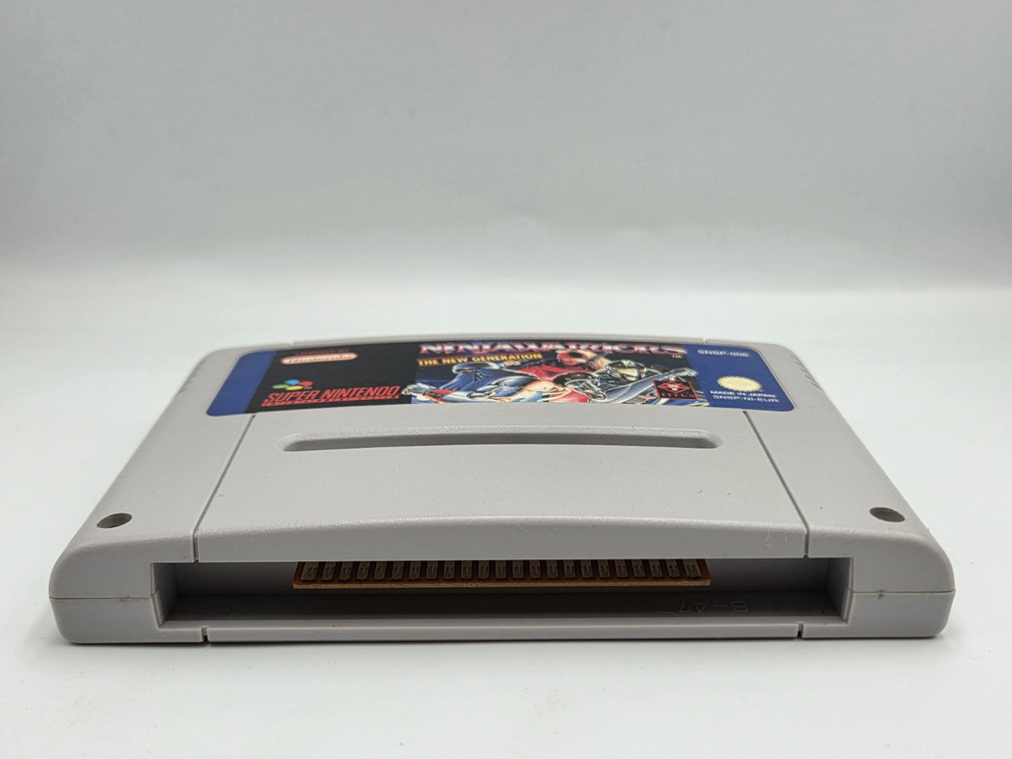 SNES Super Nintendo Ninja Warriors: The New Generation Modul EUR