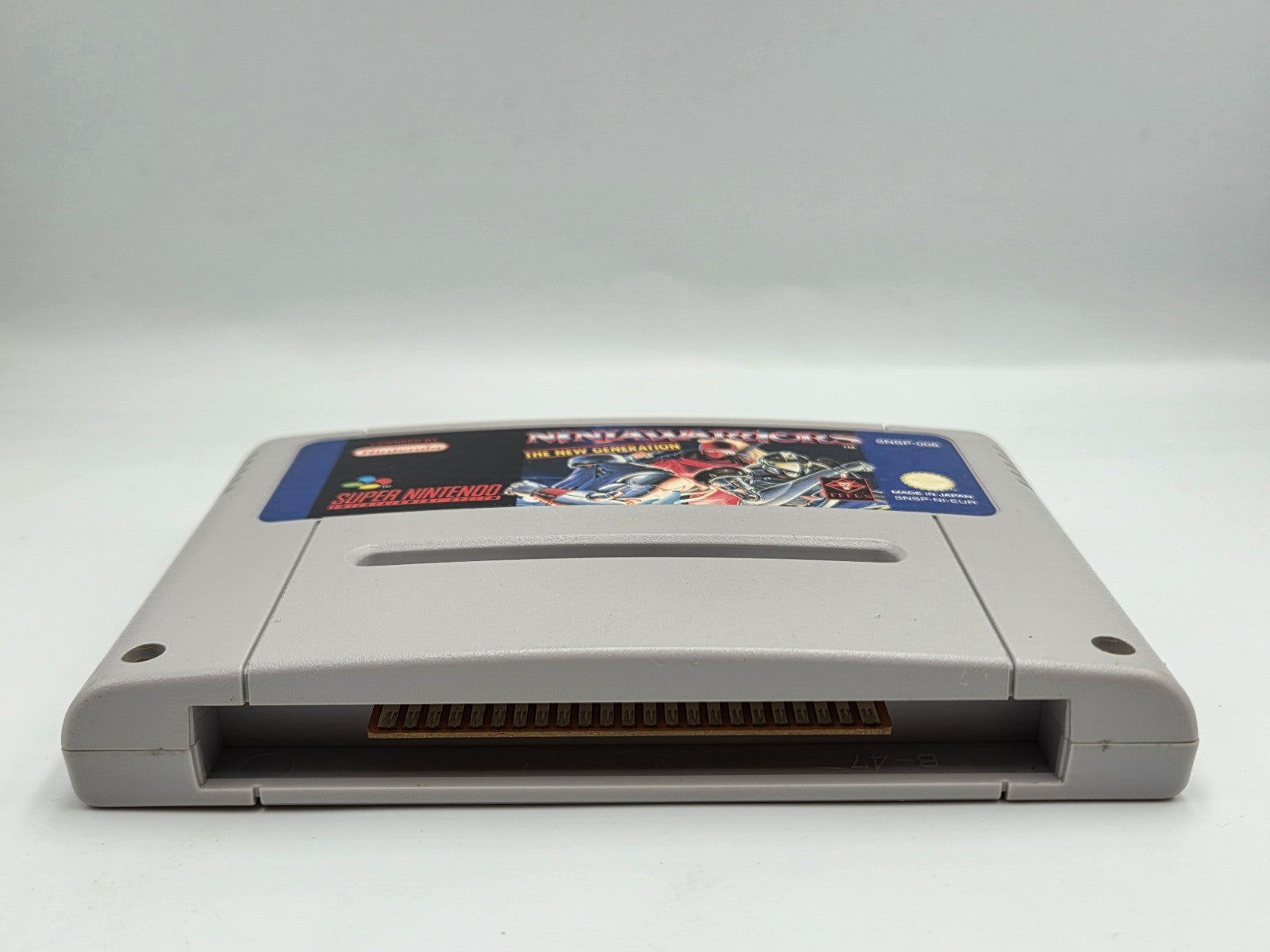 SNES Super Nintendo Ninja Warriors: The New Generation Modul EUR