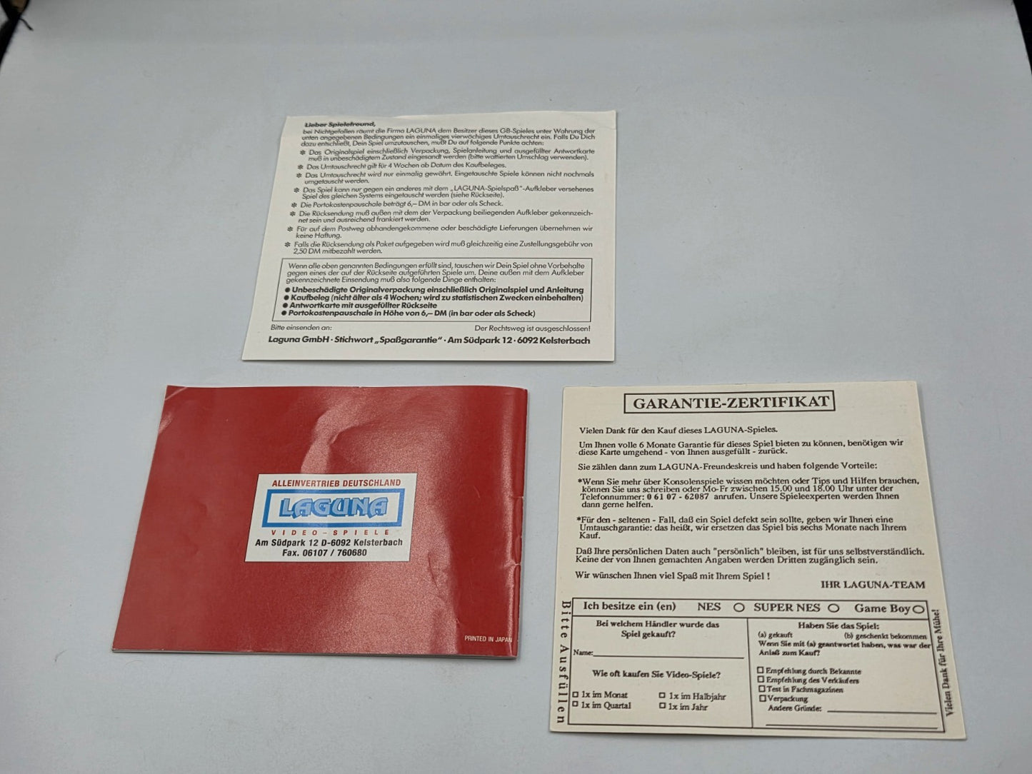 Nintendo Game Boy Classic Spiel Litti's Summer Sports mit OVP und Anleitung NOE