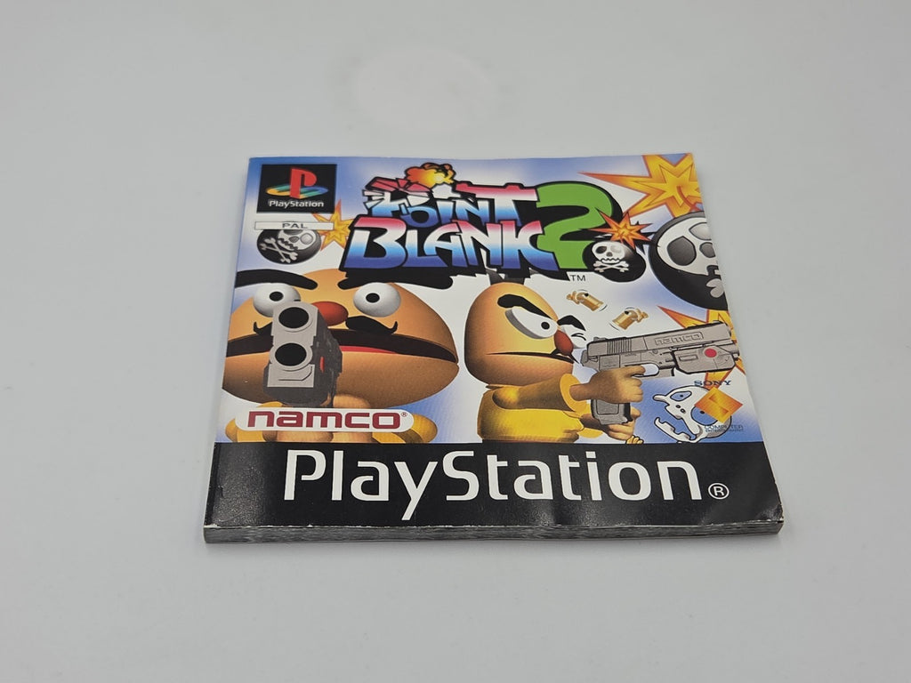PS1 Playstation 1 Spiel Point Blank 2 mit OVP und Anleitung Multilingual