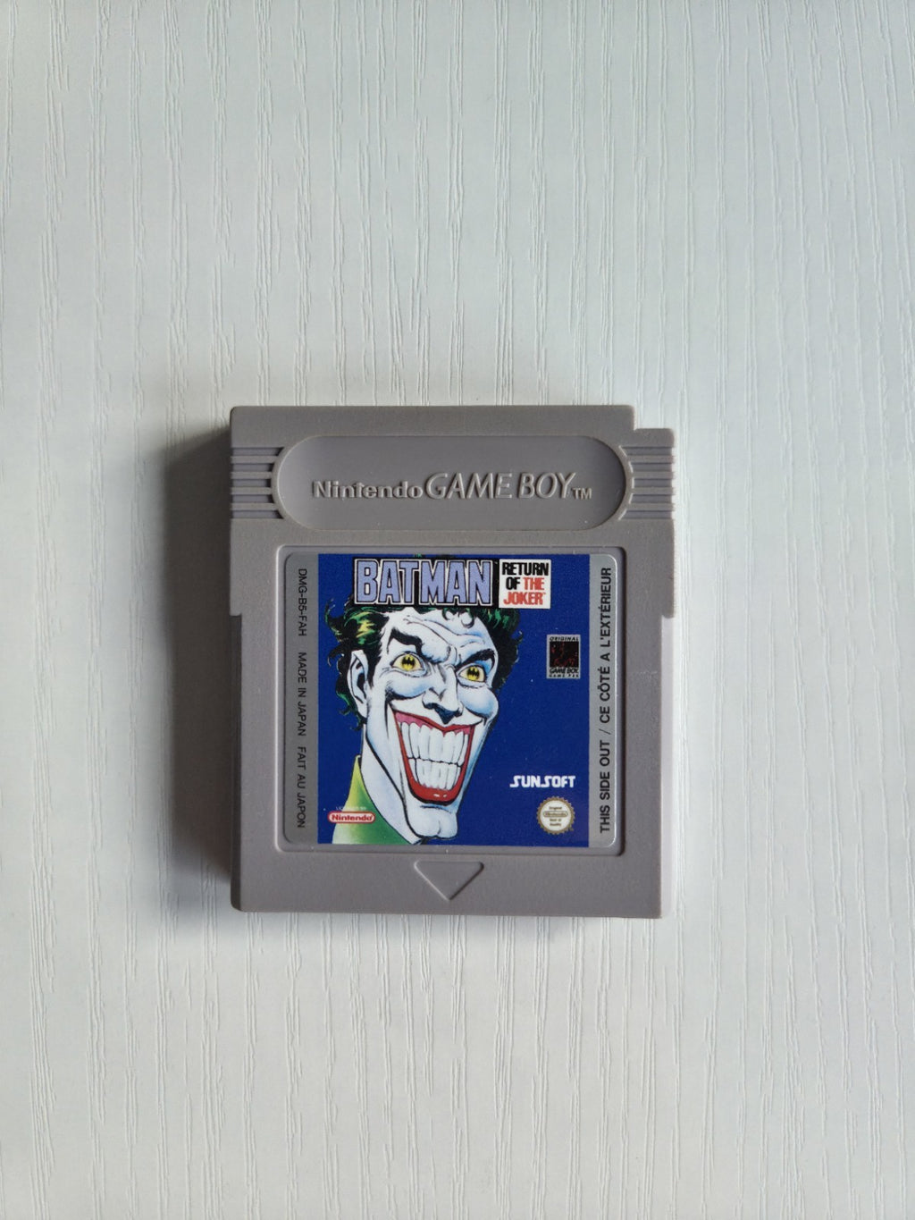 Nintendo Game Boy Classic Spiel Batman Return of The Joker Modul FAH