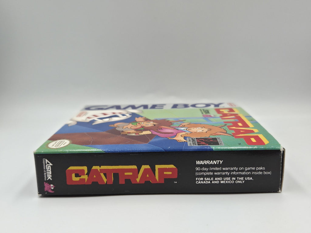 Nintendo Game Boy Classic Spiel Catrap mit OVP und Anleitung USA