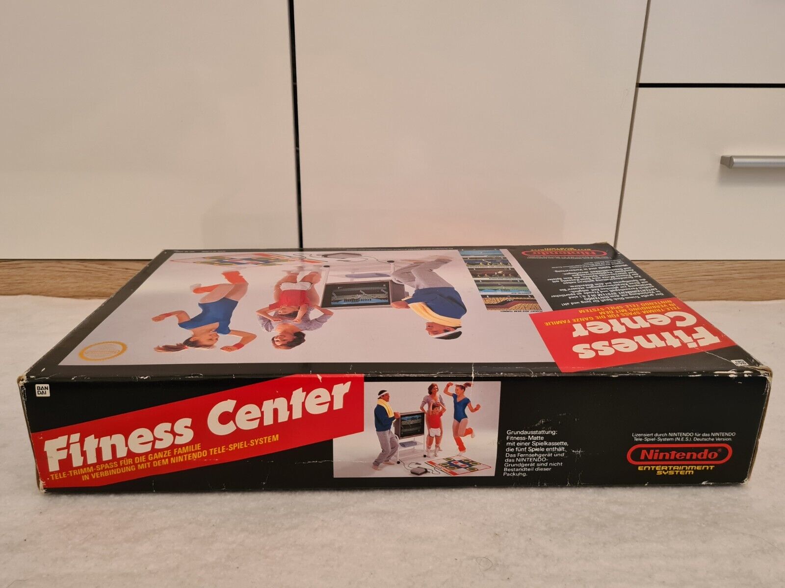 Nintendo NES Fitness Center OVP Athletic World - T-Retro-Games 
