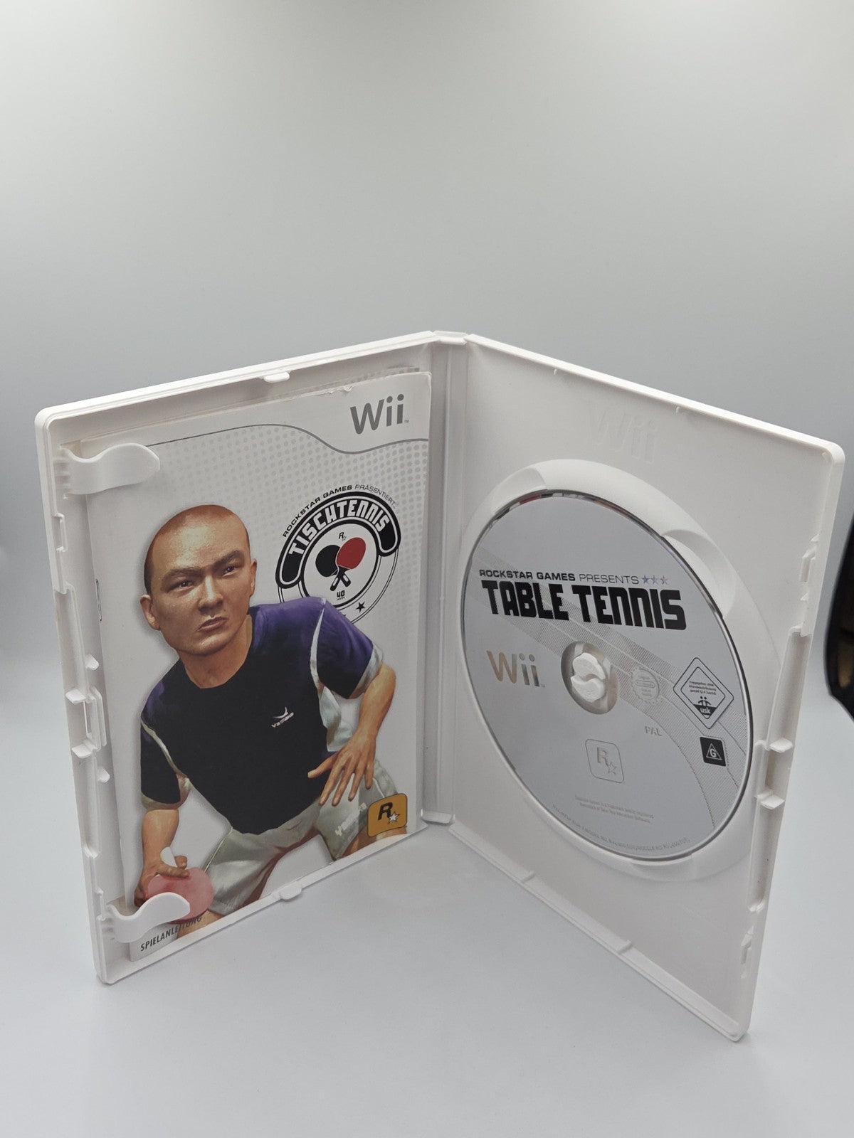 Nintendo Wii Spiel Table Tennis Tischtennis mit OVP und Anleitung NOE