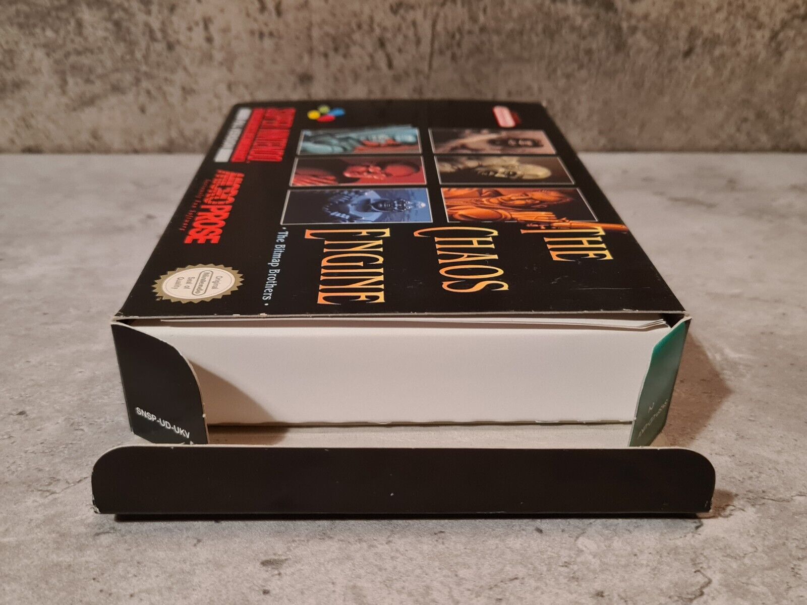 SNES Super Nintendo The Chaos Engine mit OVP und Anleitung UKV - T-Retro-Games 