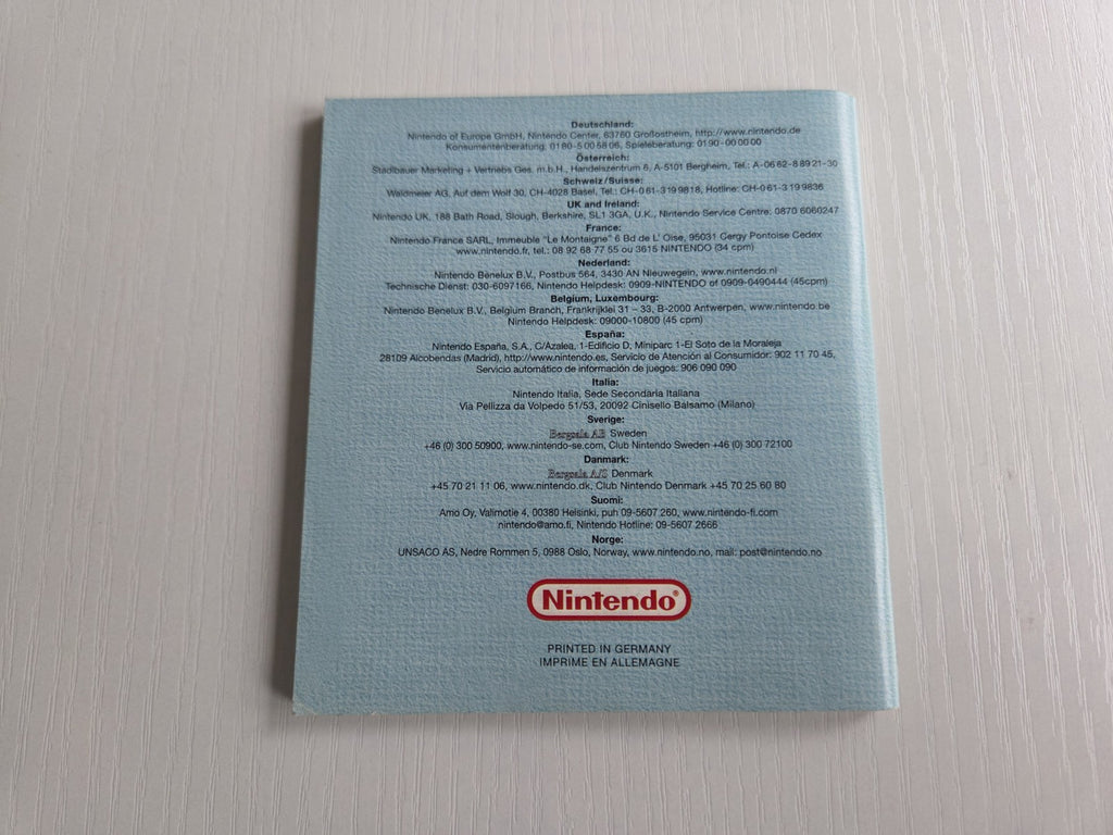 Nintendo Game Boy Advance Hamtaro Ham-Ham Heartbreak Spielanleitung NEU