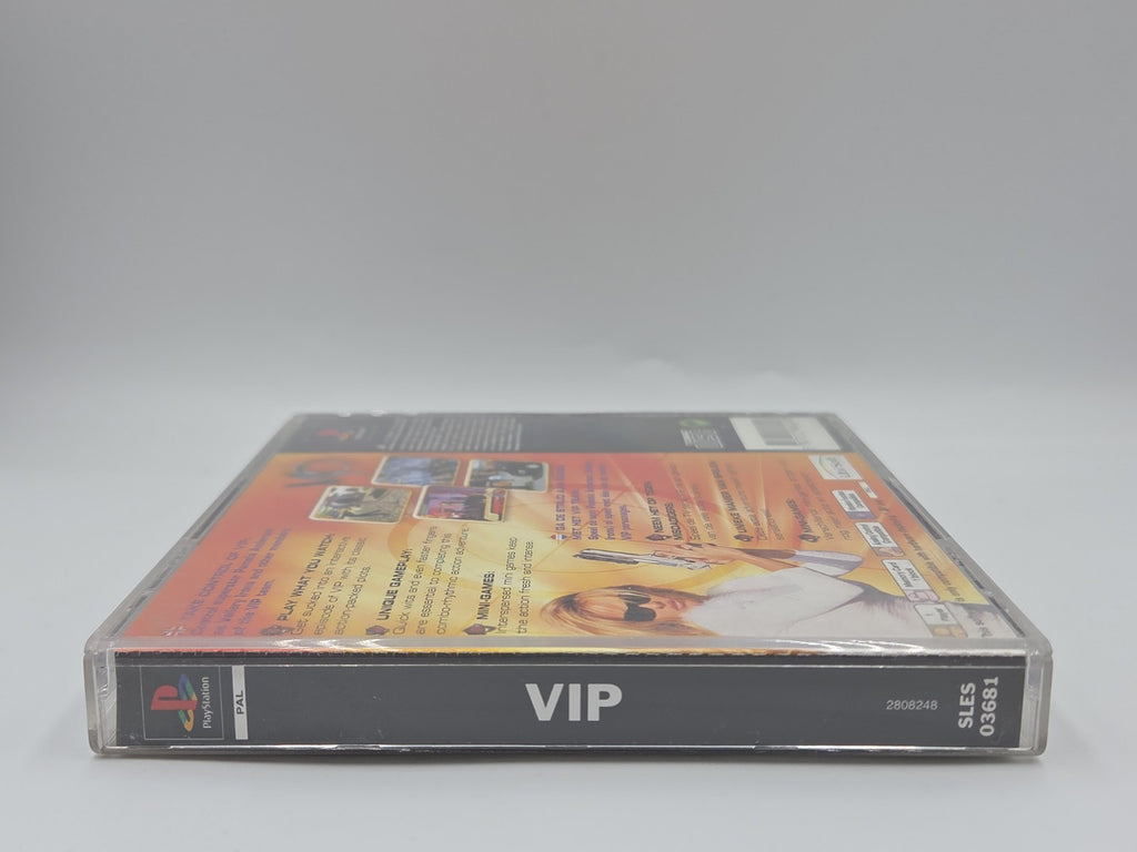 PS1 Playstation 1 Spiel VIP mit OVP und Anleitung Multilingual