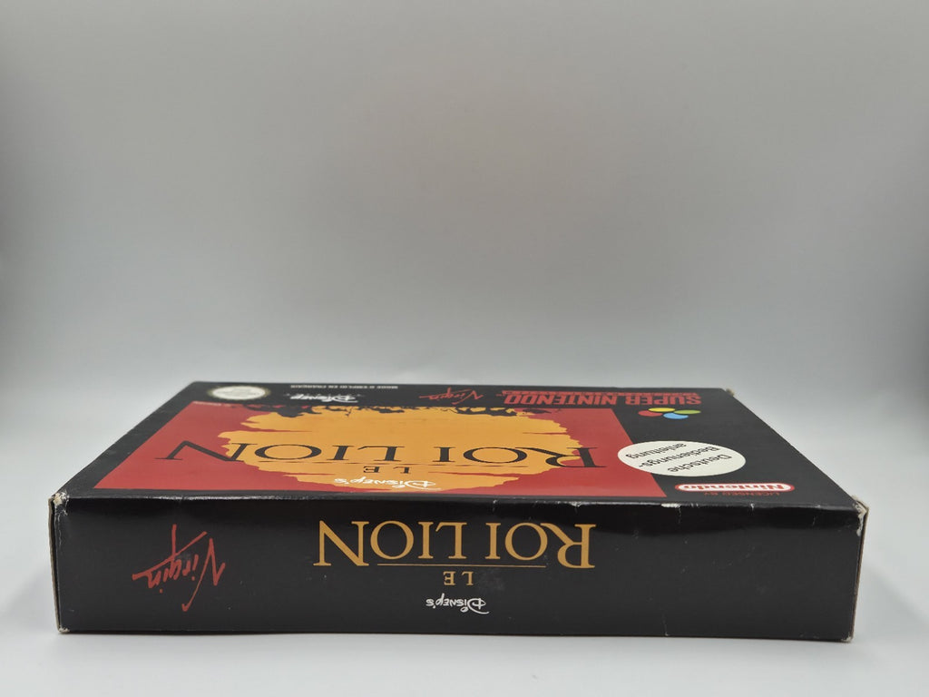SNES Super Nintendo Disney's Le Roi Lion mit OVP und Anleitung FRA
