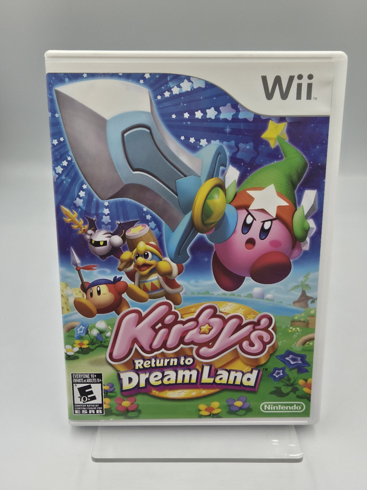 Nintendo Wii Spiel Kirby's Return To Dream Land mit OVP und Anleitung USA