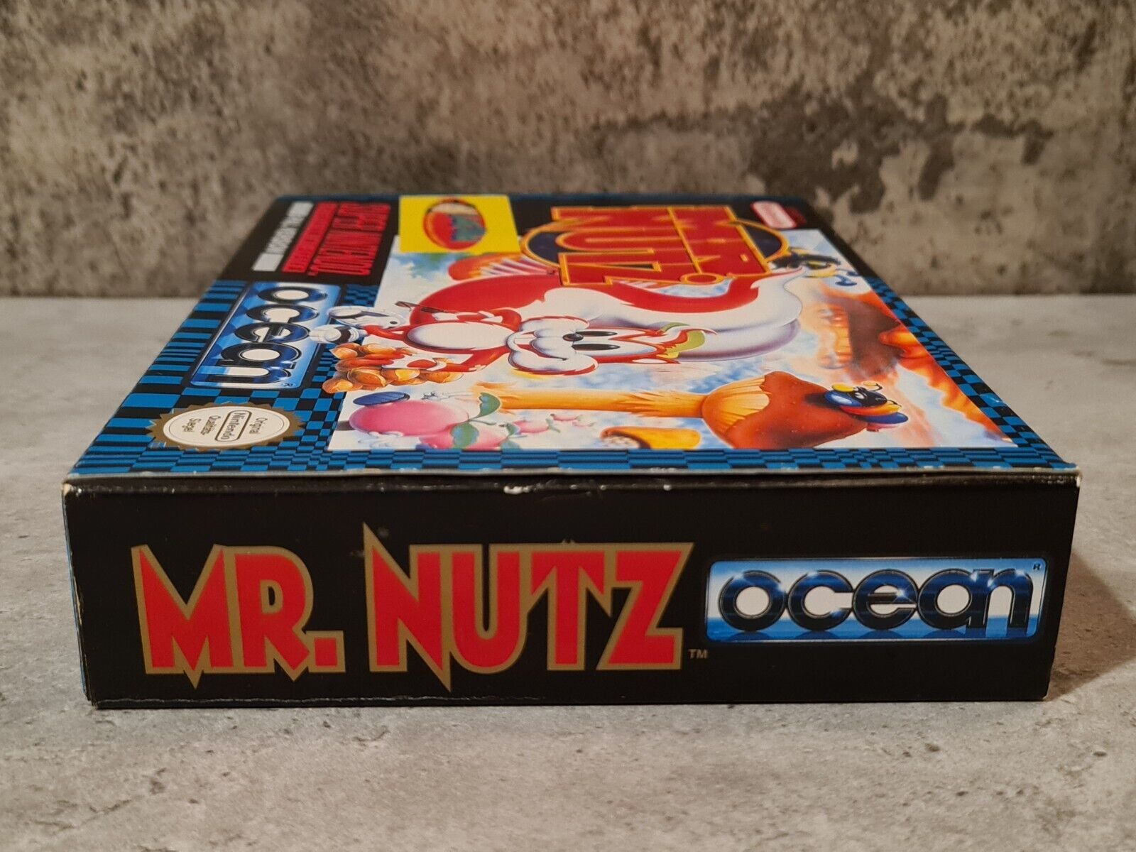 SNES Super Nintendo Mr. Nutz mit OVP und Anleitung NOE - T-Retro-Games 