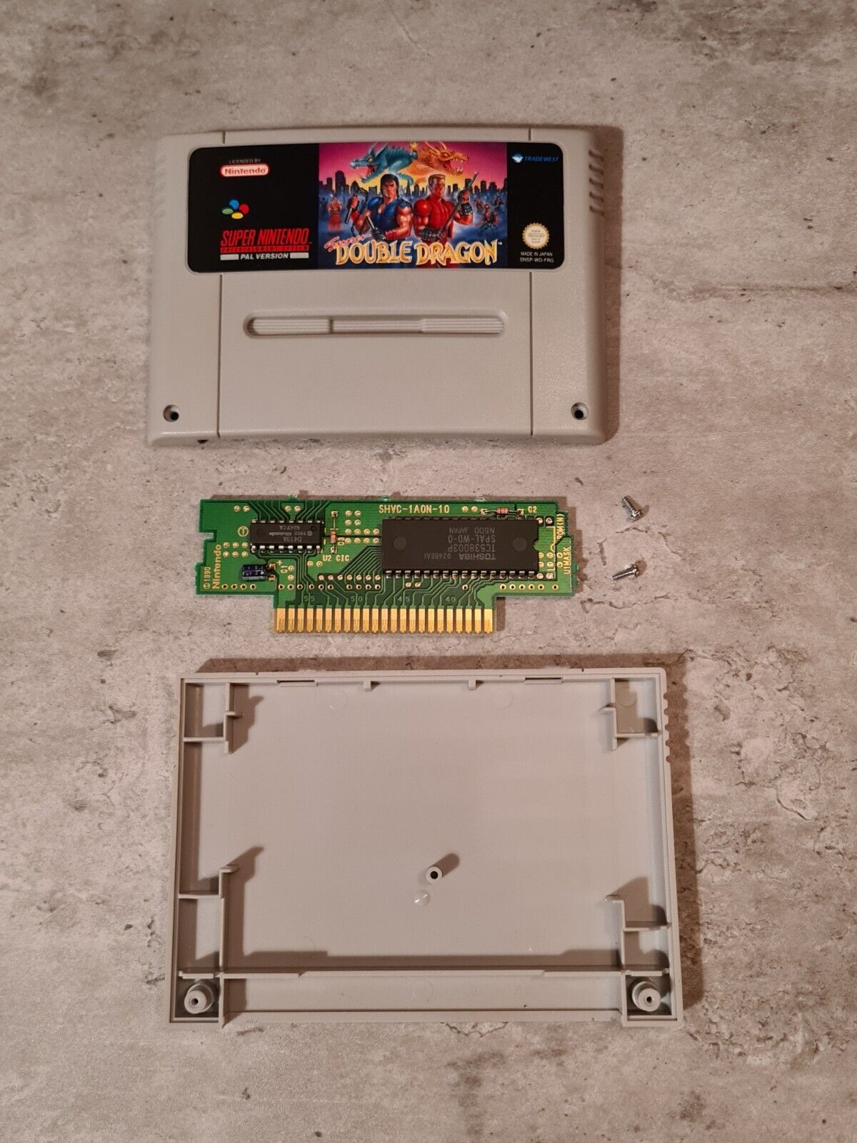 SNES Super Nintendo Super Double Dragon mit OVP und Anleitung FRG - T-Retro-Games 
