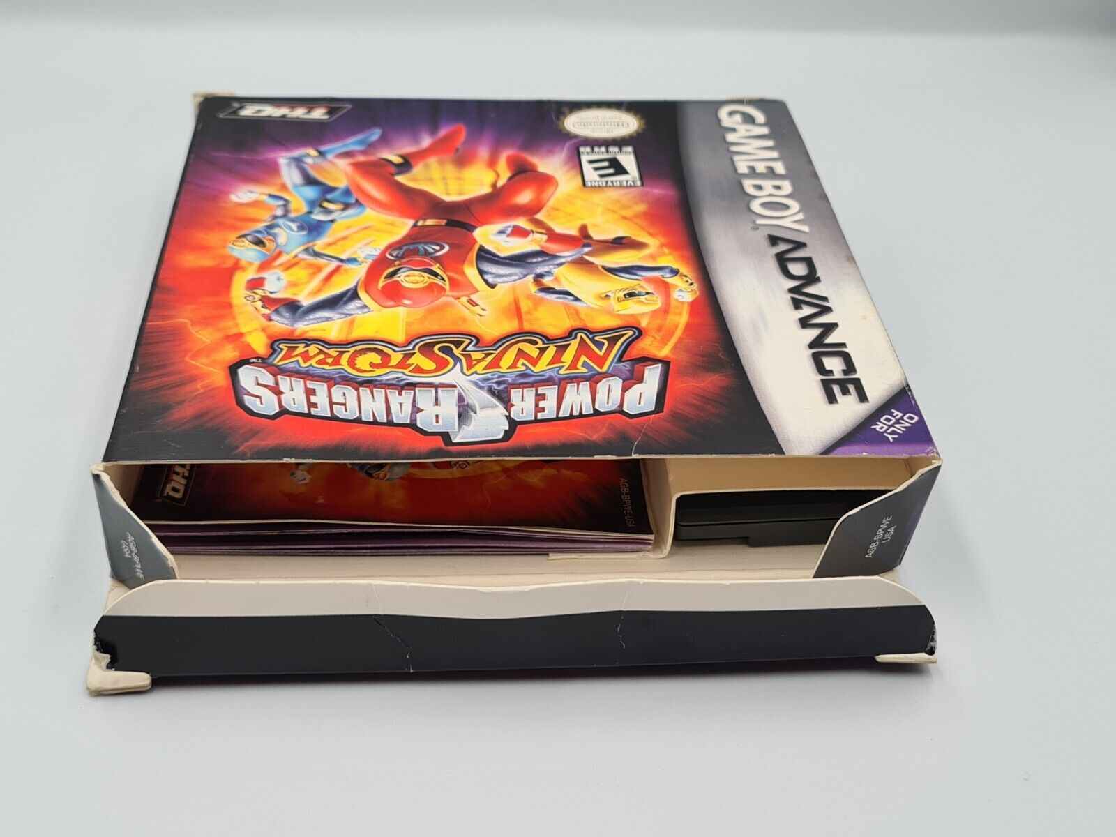 Nintendo Game Boy Advance Power Rangers Ninja Storm mit OVP und Anleitung USA - T-Retro-Games 
