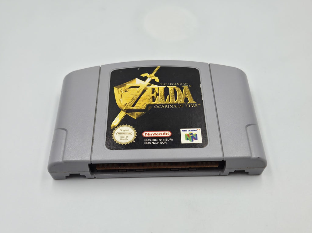 N64 Nintendo 64 The Legend of Zelda Ocarina of Time mit OVP und Anleitung EUR