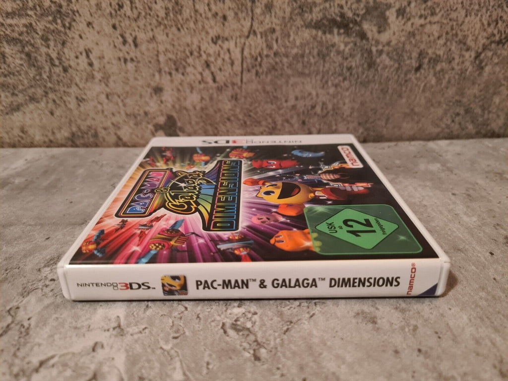 Nintendo 3DS Pac-Man & Galaga Dimensions mit OVP und Anleitung GER - T-Retro-Games 
