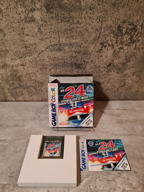 Gameboy Color Spiel Die 24 Stunden von Le Mans mit OVP und Anleitung NOE - T-Retro-Games 