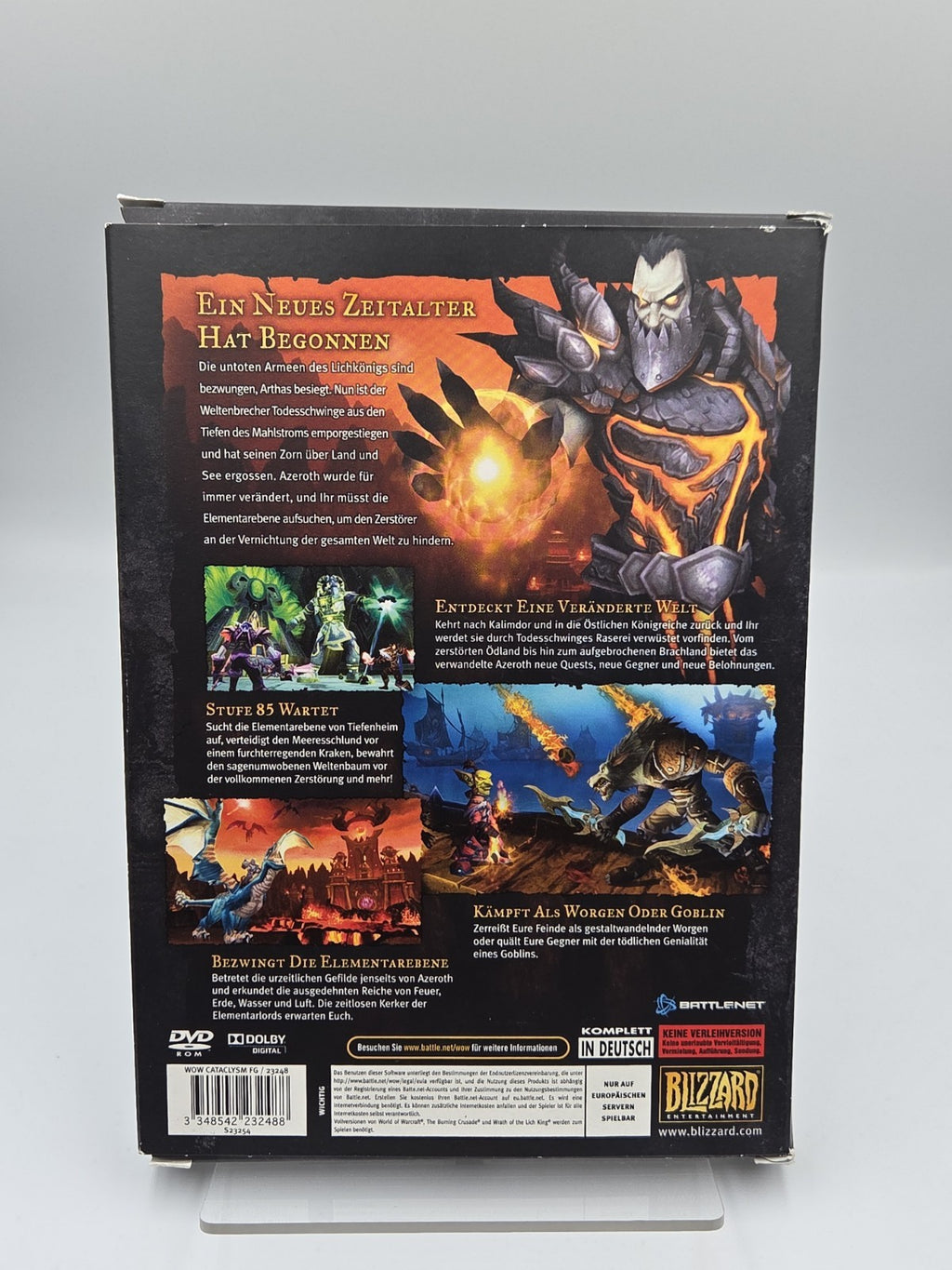 PC Spiel World of WarCraft Cataclysm Erweiterungsset OVP