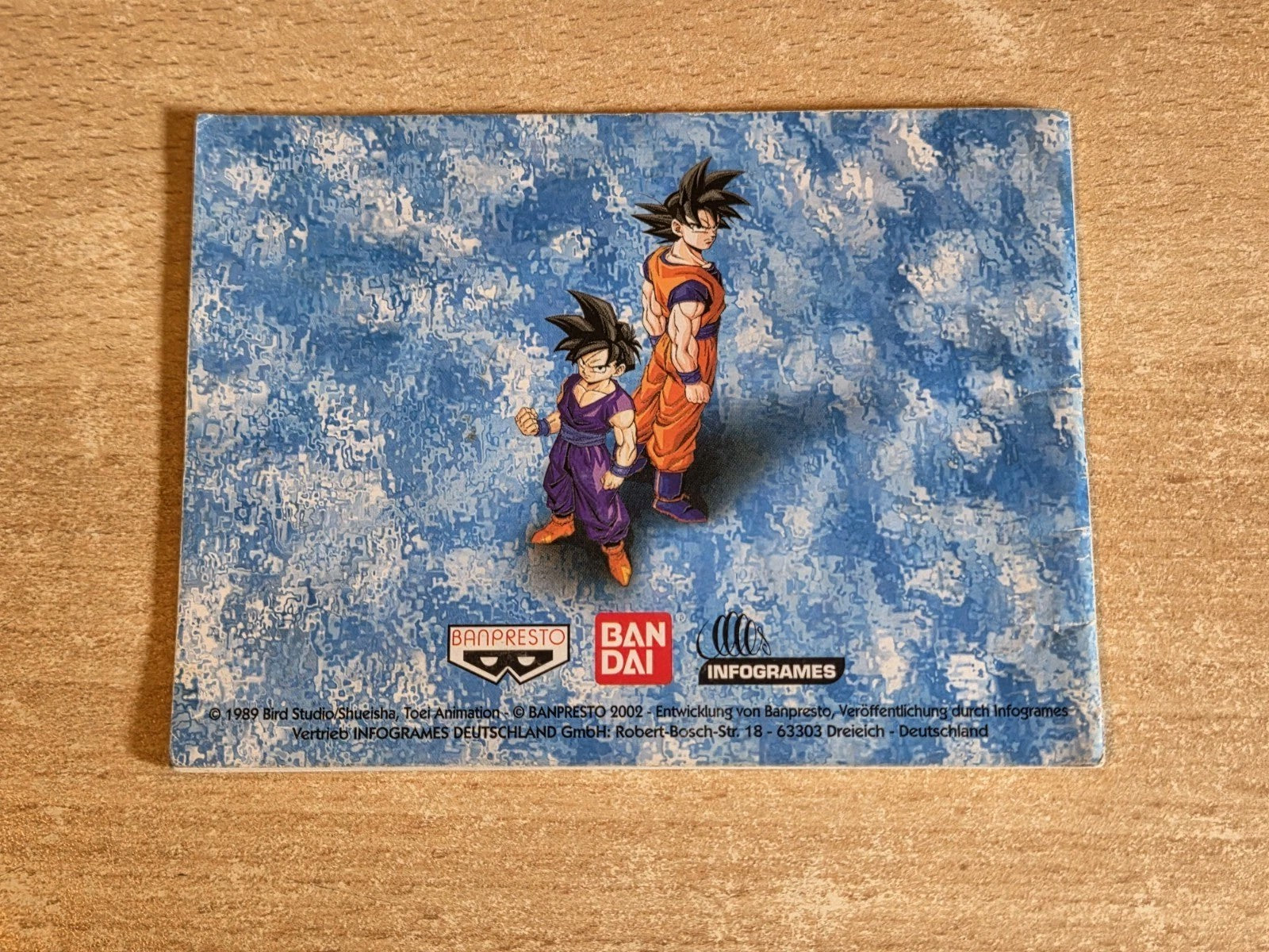Game Boy Color Spielanleitung DragonBall Z Legendäre Superkämpfer NOE