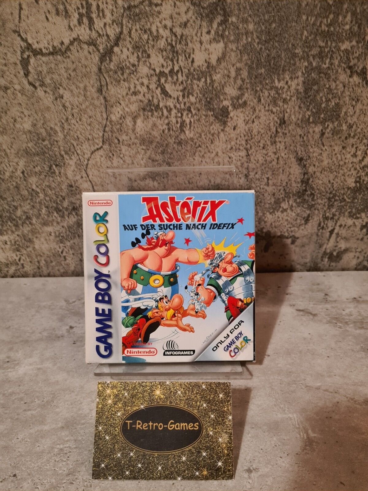 Game Boy Color Asterix Auf der Suche nach Idefix mit OVP und Anleitung NOE - T-Retro-Games 