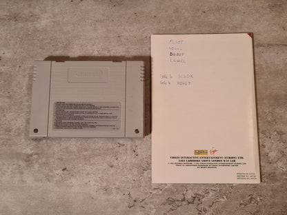 SNES Super Nintendo Cannon Fodder mit OVP und Anleitung EUR - T-Retro-Games 