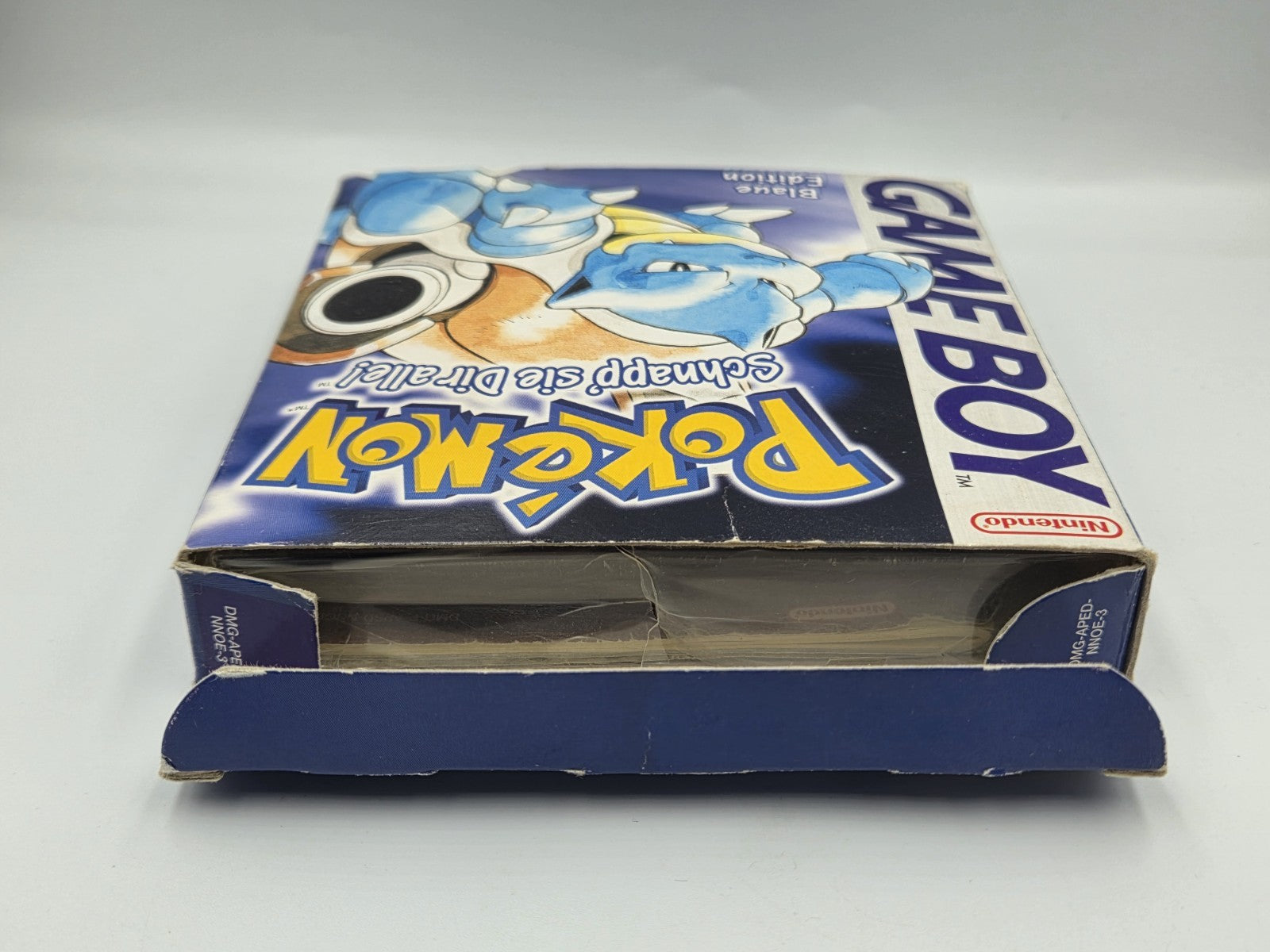 Nintendo Game Boy Classic Pokemon Blaue Edition mit OVP und Anleitung NOE