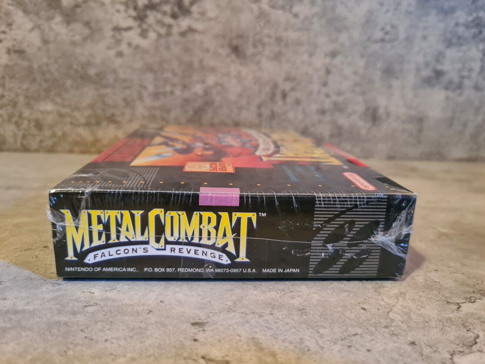SNES Super Nintendo Metal Combat Falcon's Revenge Neu Sealed NTSC USA - T-Retro-Games 