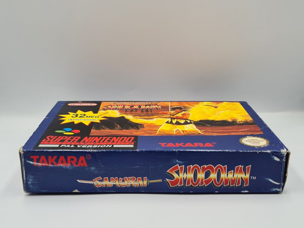 SNES Super Nintendo Samurai Shodown mit OVP und Anleitung NOE - T-Retro-Games 