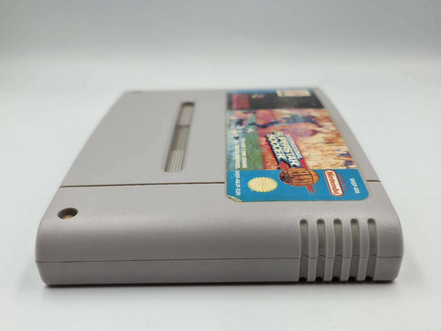 SNES Super Nintendo International Superstar Soccer Deluxe Modul EUR