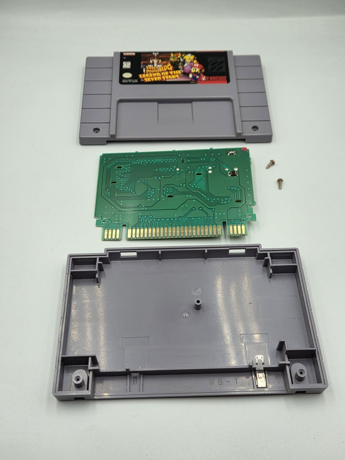 SNES Super Nintendo Super Mario RPG Legend of The Seven Stars   NTSC USA Modul