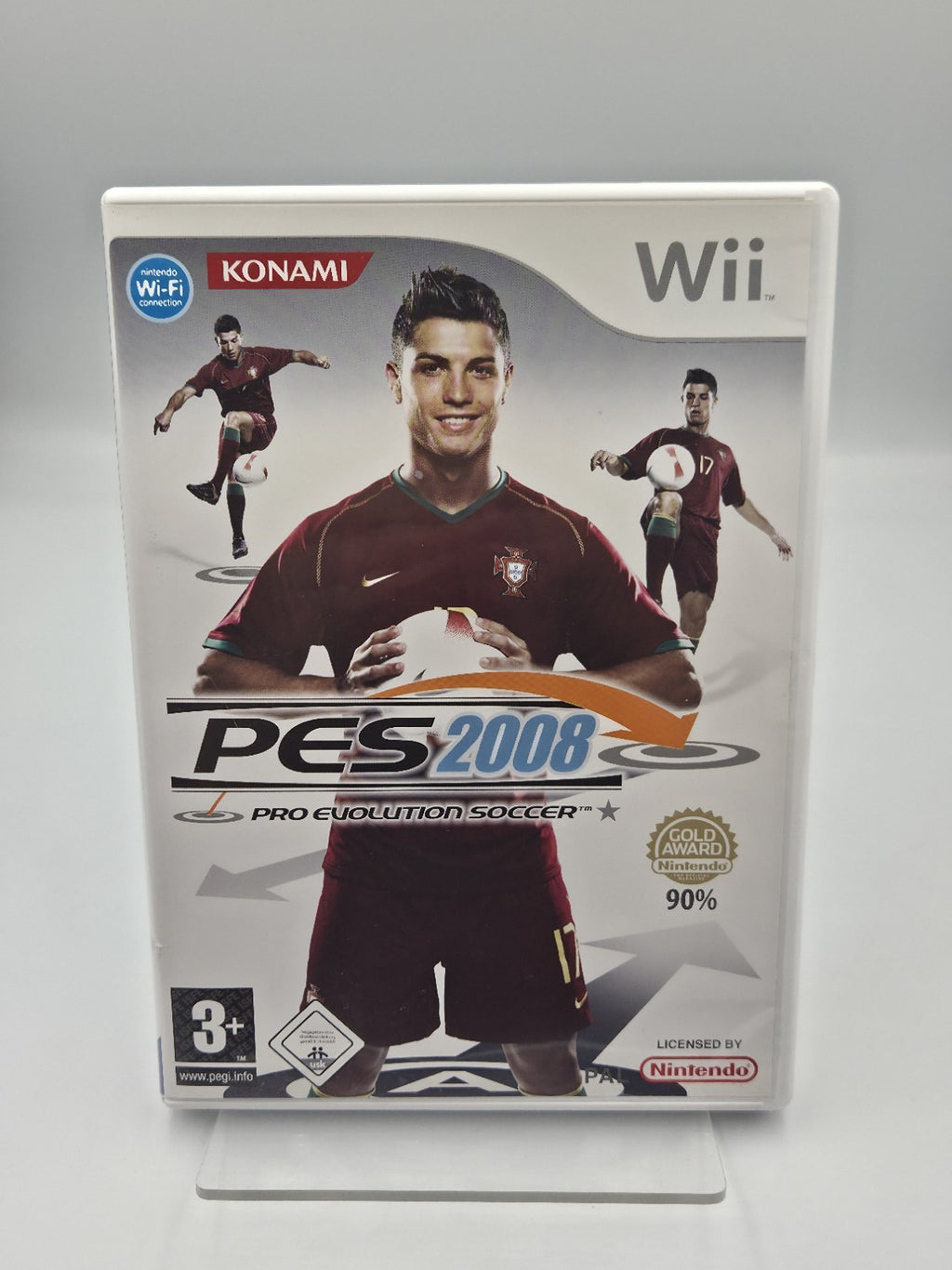 Nintendo Wii Spiel PES 2008 mit OVP und Anleitung NOE