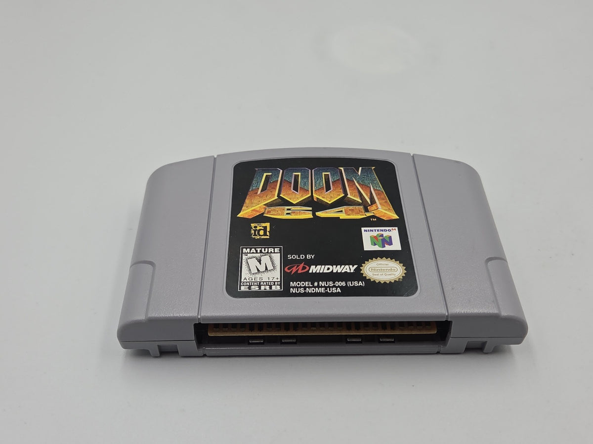 N64 Nintendo 64 Spiel Doom 64 mit OVP und Anleitung USA NTSC