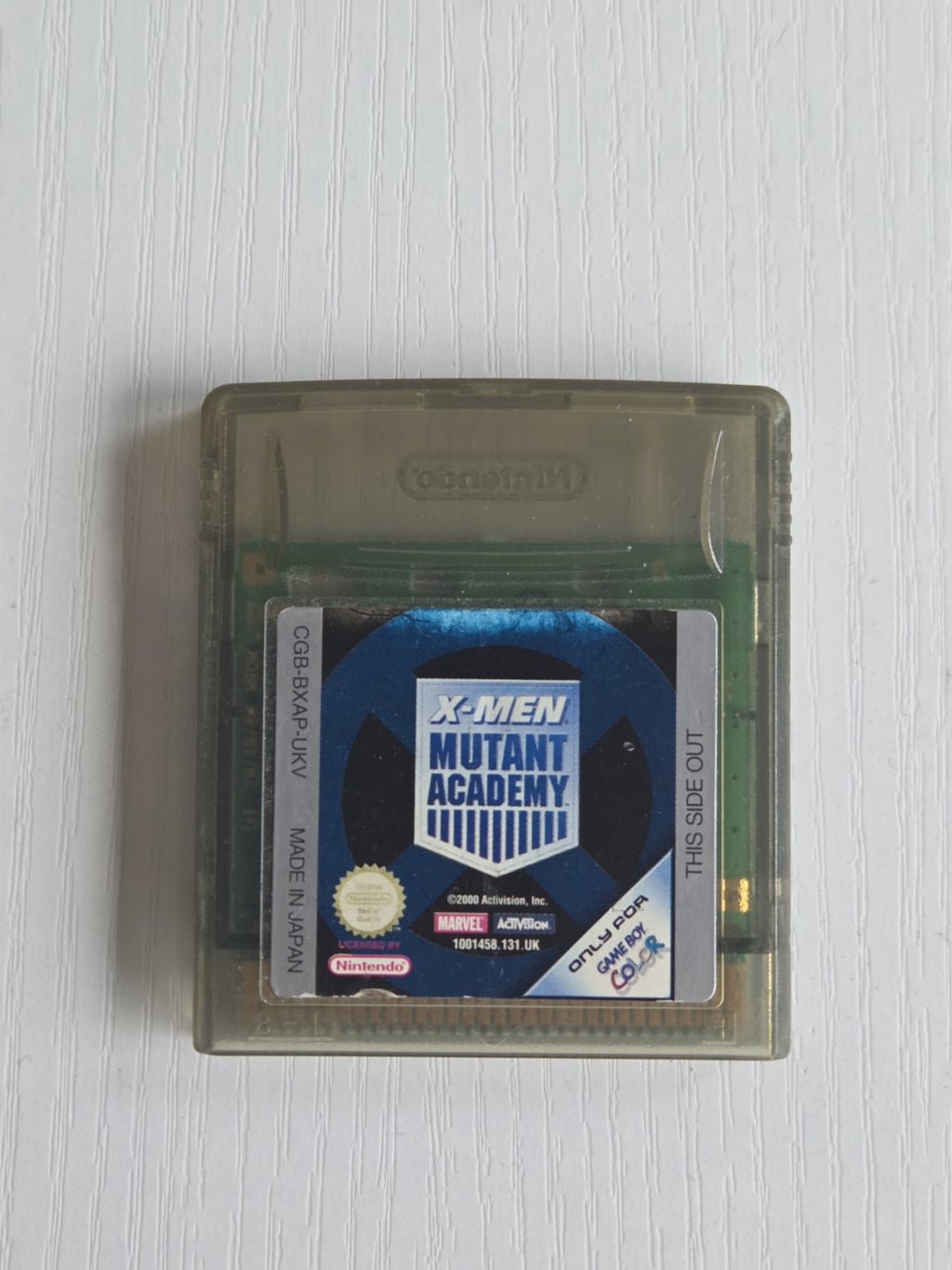 Nintendo Game Boy Color Spiel X-Men Mutant Academy Modul UKV