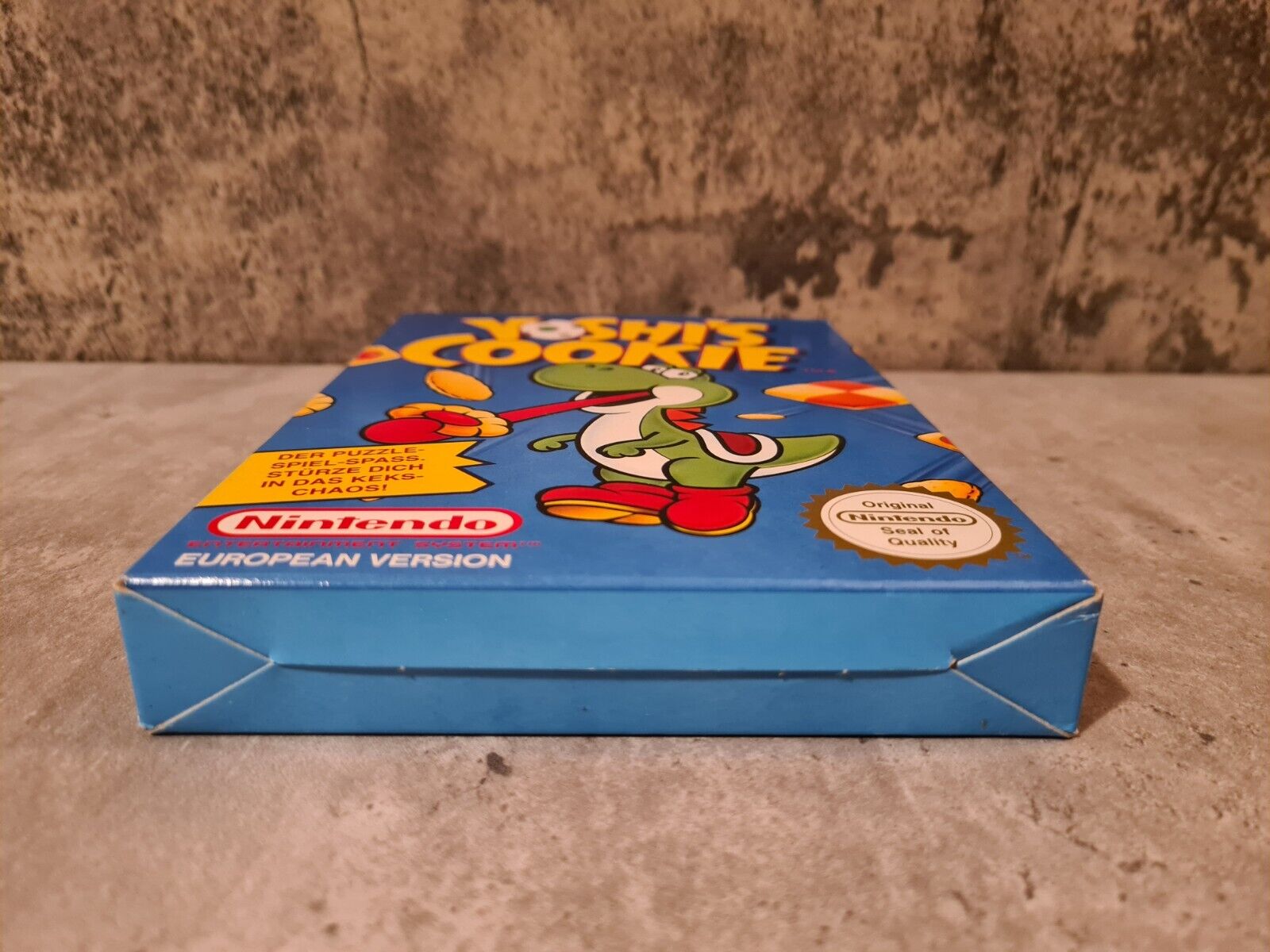 NES Yoshi's Cookie mit OVP und Anleitung FRG - T-Retro-Games 