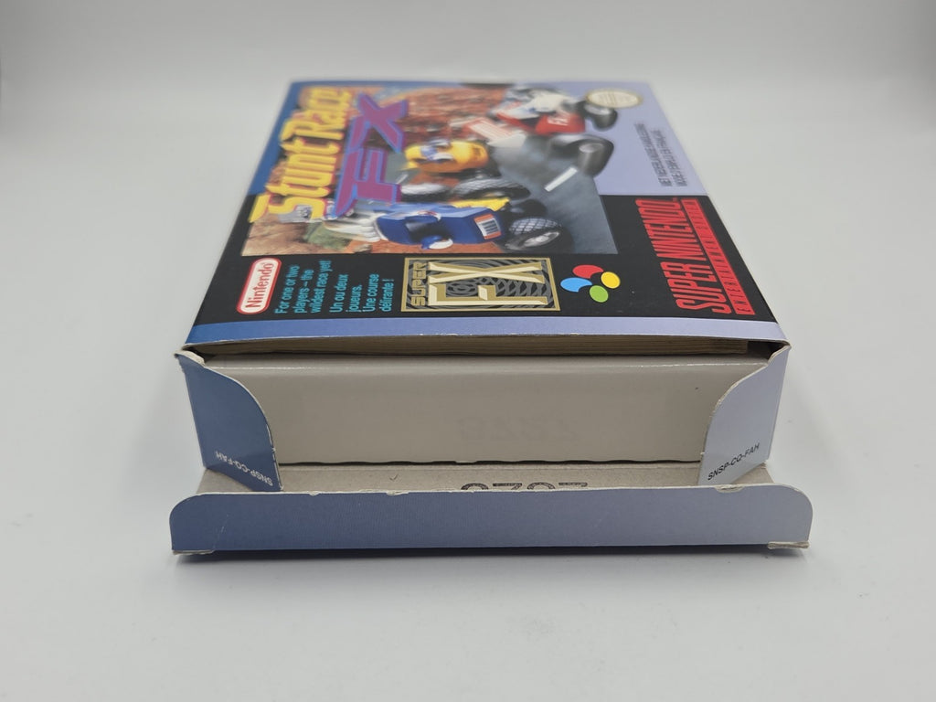 SNES Super Nintendo Spiel Stunt Race FX mit OVP und Anleitung FAH