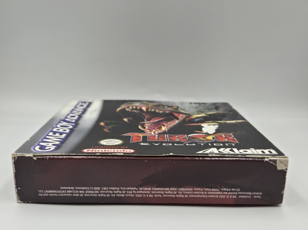 Nintendo Game Boy Advance Spiel Turok Evolution mit OVP und Anleitung FAH