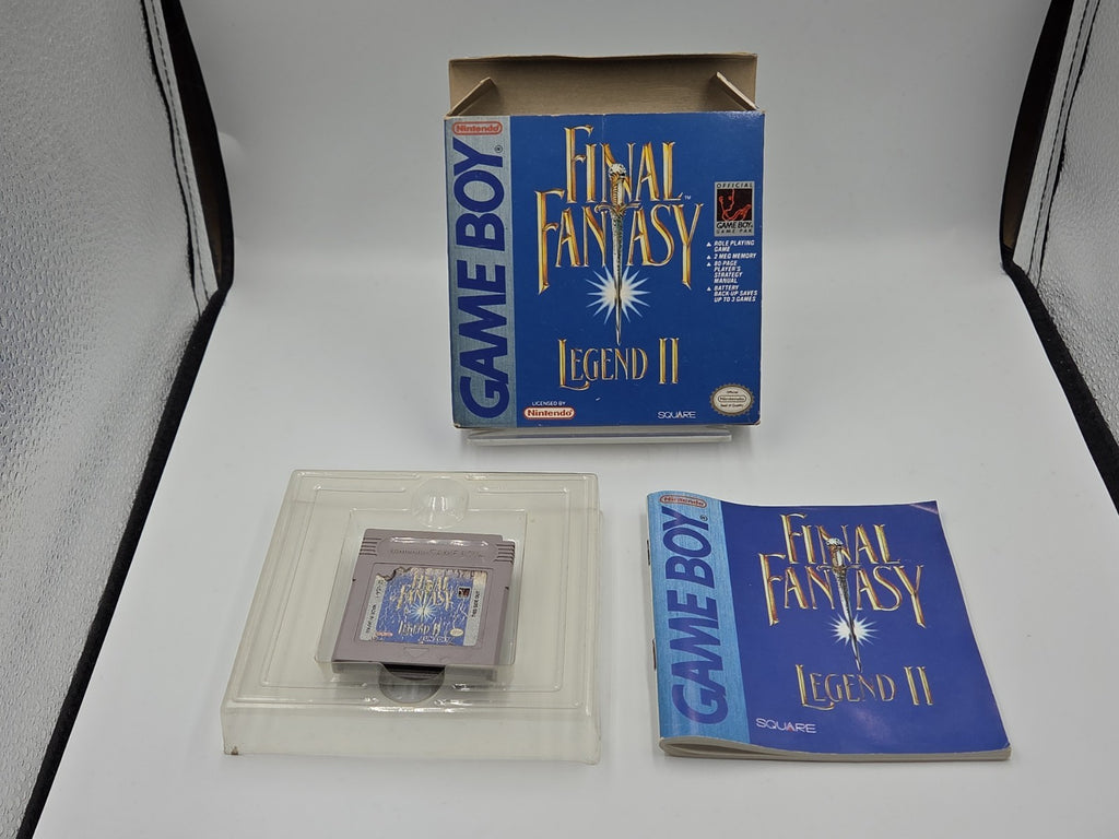 Game Boy Classic Spiel Final Fantasy Legend II mit OVP + Anleitung USA