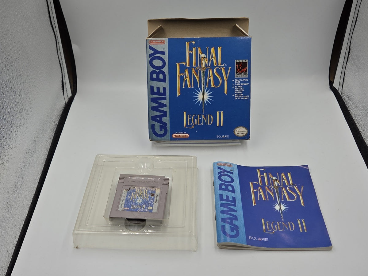 Game Boy Classic Spiel Final Fantasy Legend II mit OVP + Anleitung USA