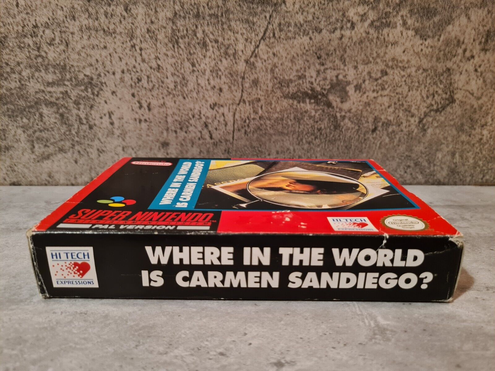 SNES Super Nintendo Where In This World is Carmen Sandiego + OVP + Anleitung NOE - T-Retro-Games 