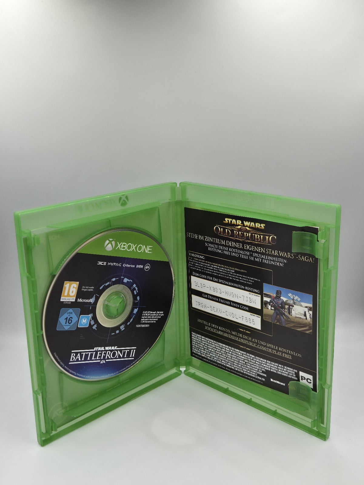 XBOXOne Spiel Star Wars Battlefront II mit OVP und Anleitung Deutsch