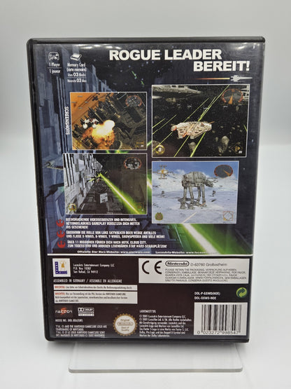 Nintendo GameCube Star Wars Rogue Leader mit OVP und Anleitung NOE