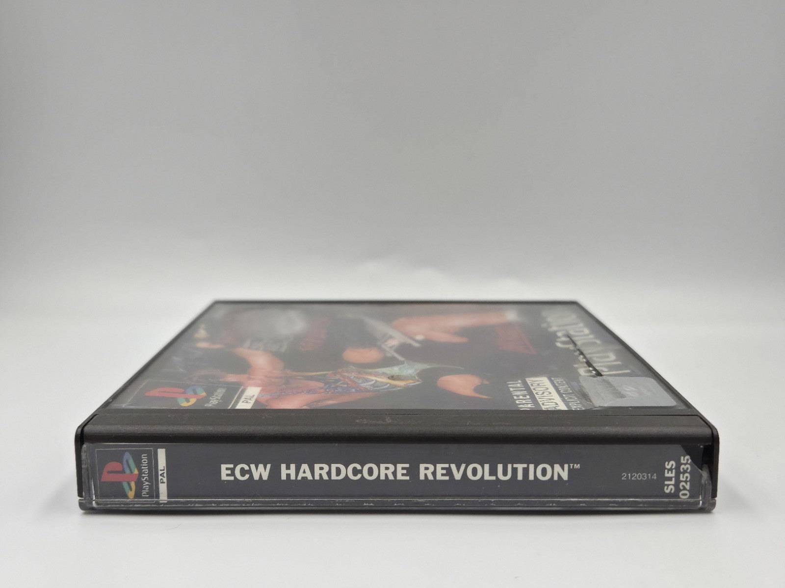 PS1 Playstation 1 Spiel ECW Hardcore Revolution mit OVP  Anleitung Englisch