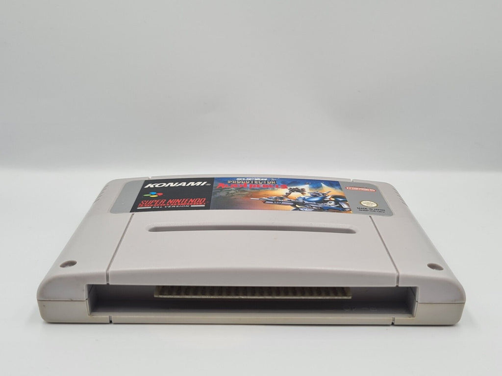 SNES Super Nintendo Super Probotector Alien Rebels UKV Modul - T-Retro-Games 