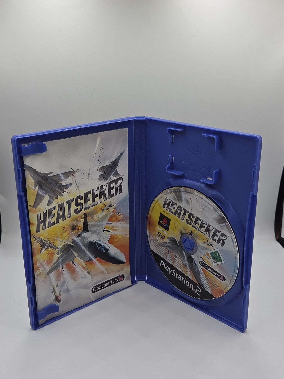 PS2 Playstation 2 Spiel Heatseeker mit OVP und Anleitung Englisch