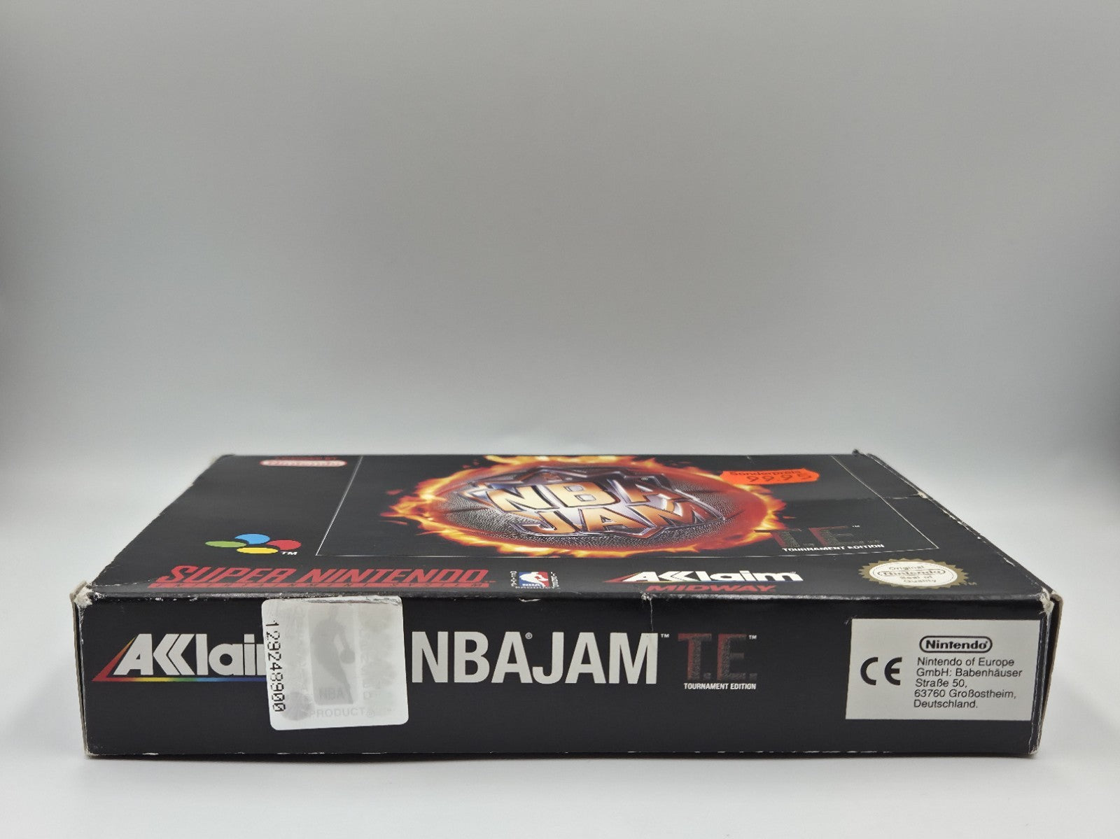 SNES Super Nintendo Spiel NBA Jam T.E. mit OVP und Anleitung EUR